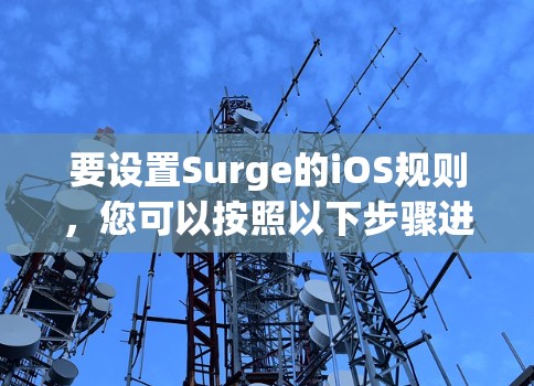 要设置Surge的iOS规则，您可以按照以下步骤进行