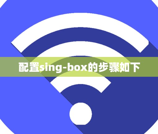 配置sing-box的步骤如下