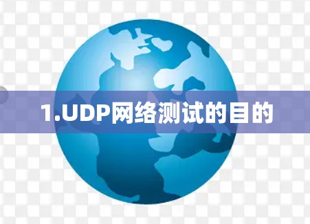 1.UDP网络测试的目的