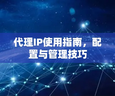 代理IP使用指南，配置与管理技巧