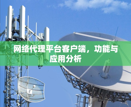 网络代理平台客户端，功能与应用分析
