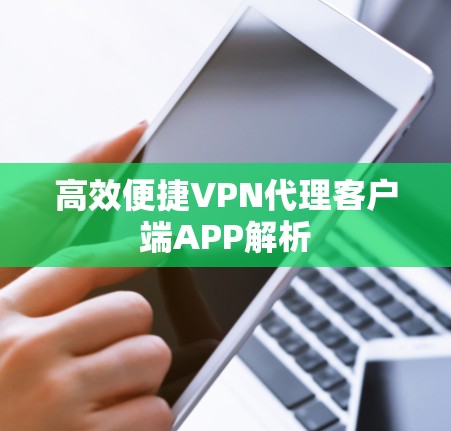 高效便捷VPN代理客户端APP解析