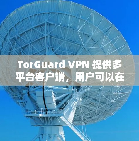 TorGuard VPN 提供多平台客户端，用户可以在 Windows、Mac、iOS、Android、Linux 等多种设备上使用。以下是各平台的详细信息