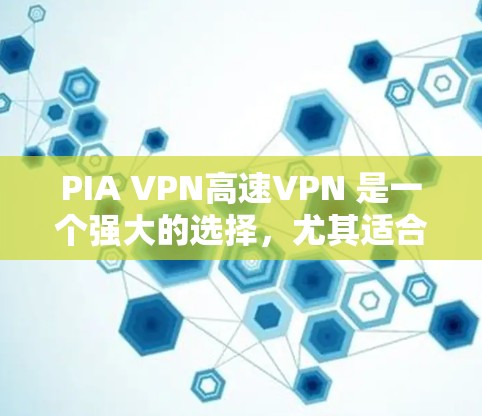 PIA VPN高速VPN 是一个强大的选择，尤其适合需要匿名上网和高度保护隐私的用户。以下是对PIA VPN的详细分析和推荐