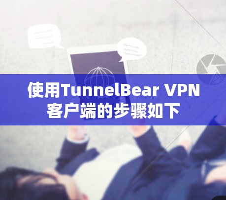 使用TunnelBear VPN客户端的步骤如下