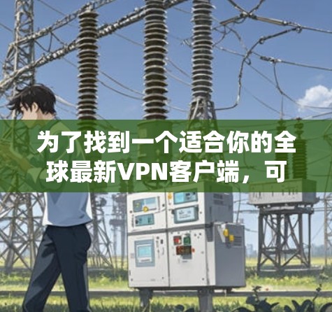 为了找到一个适合你的全球最新VPN客户端，可以按照以下步骤进行