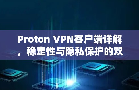 Proton VPN客户端详解，稳定性与隐私保护的双重保障
