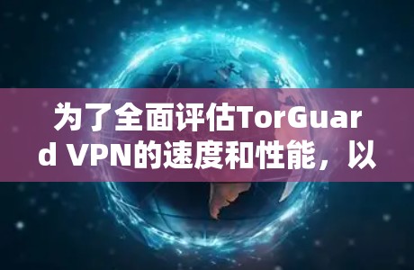 为了全面评估TorGuard VPN的速度和性能，以下是详细的测试步骤和结果