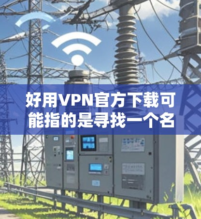 好用VPN官方下载可能指的是寻找一个名为好用VPN的VPN服务及其官方下载链接。如果你需要下载好用VPN或者其他类似的VPN软件，请按照以下步骤操作